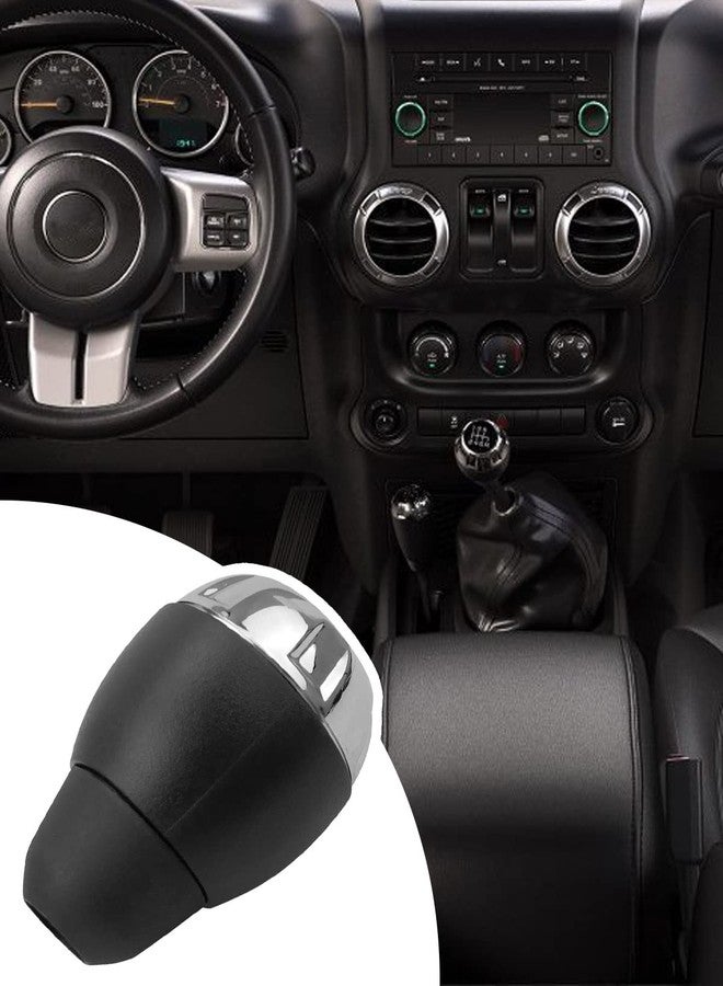 GUZIKO Car Gear Shift Knob Replace 68085312AB Fit for Jeep Wrangler JK 2011 2012 2013 2014 2015 2016 2017 2018 6 Speed Manual Transmission Shift Knob - Image 5
